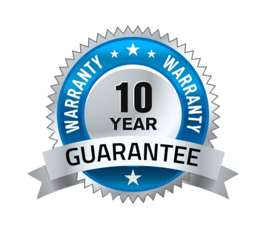 Enstruct- 10 Year Warranty Guarantee - Enstruct 10 Year Roofing Workmanship Guarantee Warranty Badge by Enstruct